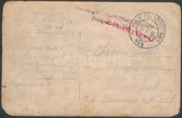 1916 Tábori Posta Képeslap / Field Postcard 'Marschformationen Feldpost Nr. 604' + 'FP 604' - Other & Unclassified