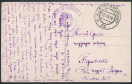 1916 Tábori Posta Képeslap / Field Postcard 'M.KIR. 23. HONVÉD GY.EZRED PARANCSNOKSÁG'... - Other & Unclassified