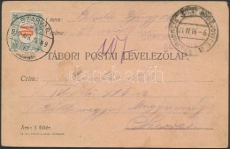 1916 Tábori Lap 10f Portóval - Other & Unclassified