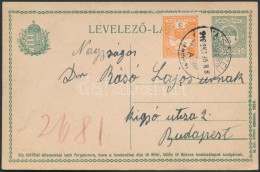 1916 Díjkiegészített Díjjegyes LevelezÅ‘lap - Altri & Non Classificati