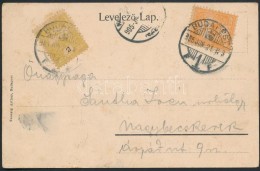 1905 Képeslap Turul 2f+3f Bérmentesítéssel Nagybecskerekre - Altri & Non Classificati