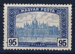 ** 1919 Magyar Posta 95 F, összekötÅ‘ Vonal A Bal Oldali értékszámban - Other & Unclassified