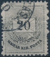 O 1874 Színesszámú 20kr 11 1/2:13 (30.000) - Altri & Non Classificati