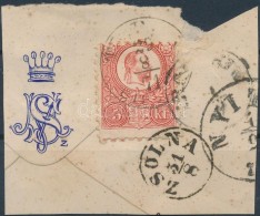 1871 Réznyomat 5kr 'T(EPL)A LIPTÓ M' - 'ZSOLNA' - 'NYIT(RA)' - Other & Unclassified