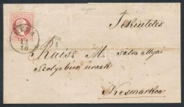 1867 5kr Levélen ,,BÉLA' - ,,KÉSMÁRK' - Other & Unclassified