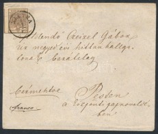 ~1855 6kr Levélen ,,NEUTRA' - ,,PESTH Früh' - Other & Unclassified