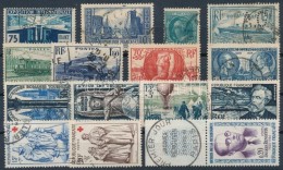 O Franciaország 1925-1961 15 Db Klf Bélyeg (Mi EUR 78,50) - Other & Unclassified