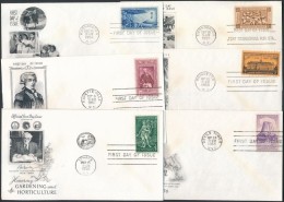 USA 1954-1958 51 Db FDC - Other & Unclassified