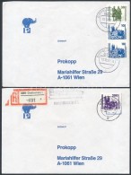 22 Db Német Küldemény Közte Sok Deutsche Post 1990-bÅ‘l, Ausztriába - Other & Unclassified