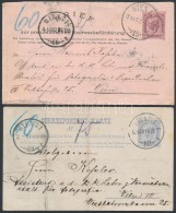 8 Db Osztrák CsÅ‘posta Díjjegyes Az 1890-es évekbÅ‘l - Other & Unclassified