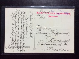 POLAND   K.U.K.  TARNOW     1916 - Lettres & Documents