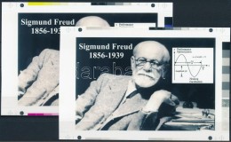 ** 2012 Sigmund Freud Cromalin Emlékív Pár (120.000) - Other & Unclassified