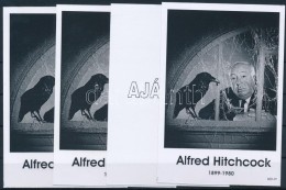 ** 2009/42 Alfred Hitchcock 4 Db-os Emlékív Garnitúra (28.000) - Altri & Non Classificati