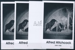 ** 2009/42 Alfred Hitchcock 4 Db-os Emlékív Garnitúra (28.000) - Other & Unclassified