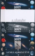** 2009/8 Csillagászat 4 Db-os Emlékív Garnitúra (28.000) - Altri & Non Classificati
