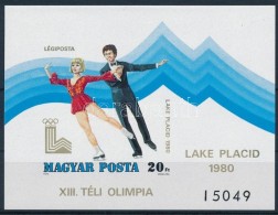 ** 1979 Téli Olimpia (VI.) Vágott Blokk (5.000) - Altri & Non Classificati