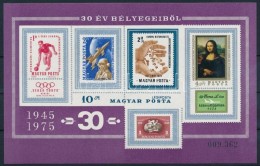 ** 1975 30 év BélyegeibÅ‘l Vágott Blokk (4.000) - Altri & Non Classificati