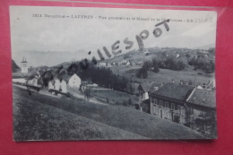 Cp Laffrey Vue Generale Et Le Massif De La Chartreuse - Laffrey