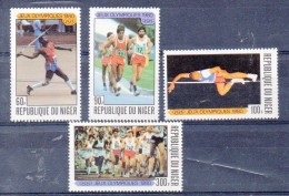 NIGER  Timbres Neufs ** De 1980  ( Ref 3593 )  Sport - JO - Niger (1960-...)