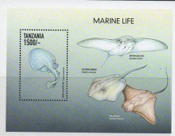 1999 Tanzania Marine Life Whales Sharks Turtles 2 Miniature Sheets Of 9  And 2 Souvenir Sheets MNH - Tanzanie (1964-...)