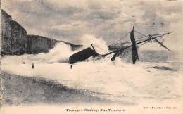 Fécamp    76      Naufrage Du Terreneuvier .   (Le Pierre Emile  Tempête Du 23 Novembre 1906) - Fécamp