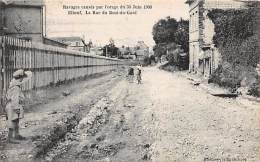 Elbeuf    76      Orage Du 16 Juillet 1910.  La Rue Du Bout Du Gard - Elbeuf