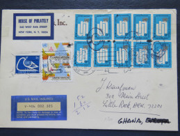 United Nations 1992 Insured Cover To USA - University Building Dove Peace - Brieven En Documenten