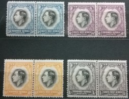 SOUTH AFRICA  - KGVI  -  YVERT # 140/155 - MINT HINGED - Unused Stamps