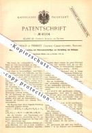 Original Patent - W. Donald In Pembrey , Carmarthenshire , 1887 , Recovery Of Chlorine From Hydrogen Gas !!! - Carmarthenshire