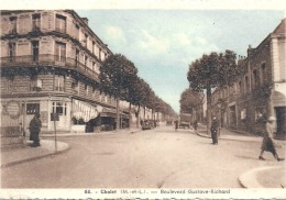 Delcampe - MAINE ET LOIRE - 49 - CHOLET - Bd Gustave Richard - Cholet