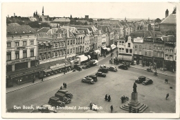 NEDERLAND  PAESI BASSI  OLANDA  'S-HERTOGENBOSCH  DEN BOSCH  Merktmet Standbeel Jeroen Bosch  Hotel Central Brabant - 's-Hertogenbosch