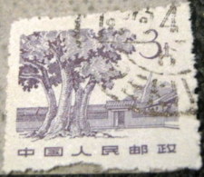 China 1961 Buildings 3f - Used - Used Stamps
