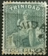 TRINIDAD -  QV- YVERT # 23 - VF USED - Trinidad Y Tobago