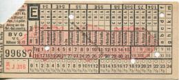 BVG Berlin Köthener Strasse 17 - Fahrschein 1936 - Europe