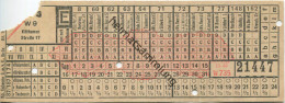 BVG Berlin Köthener Strasse 17 - Fahrschein 1940 - Europe