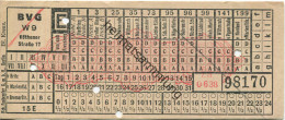 BVG Berlin Köthener Strasse 17 - Fahrschein 1941 - Europe