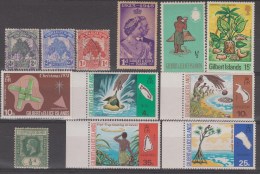 GILBERT & ELLICE ISLANDS   1 SERIE 4 TIMBRES **MNH + I LOT  Tous état  Réf  E921 - Oceania (Other)