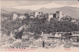 ESPAGNE . GRANADA . Vista General De La Alhambra Y Sierra Nevadac - Granada