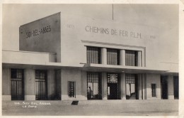 CPA 1921 - Carte Photo -  Chemins De Fer -  La Gare De SIDI BEL ABBES - Stations Without Trains