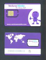 UNITED KINGDOM  -  Mint/Unused SIM Chip Phonecard/Vectone  As Scan - Andere & Zonder Classificatie