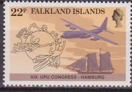 FALKLAND UPU CONGRESS HAMBURG 424  MNH - WPV (Weltpostverein)