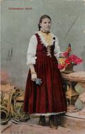 CPA BULGARIE Circulé Type Woman Folk Costume From Ihtiman - Bulgaria