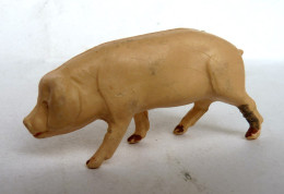 FIGURINE CLAIRET  - ANIMAUX ANIMAL DE LA FERME - COCHON Debout Pas Starlux INCOMPLET - Cerdos