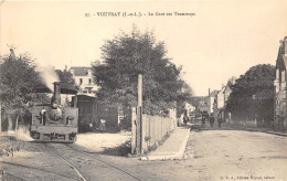 37-VOUVRAY- LA GARE DES TRAMWAYS - Vouvray