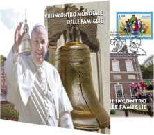 2015 - VATICANO - VATICAN - BUSTA FILATELICO-NUMISMATICA - 25° ANNIVERSARIO DEL CROLLO DEL MURO DI BERLINOBUSTA FILATELI - Vatikan