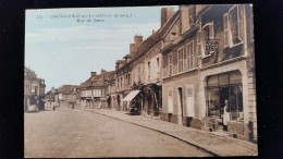 CPA D28 Chateauneuf En Thymerais,rue De Dreux - Châteauneuf