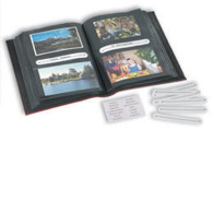 Multipurpose Album For 200 Postcards, Letters, Standard Photos Or 100 Panorama Photos, Red - Alben Leer