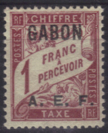 Gabon - Taxe N° 9 Neuf * - Unused Stamps
