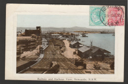 CPA: Australie - Railway And Harbour View - Newcastle N.S.W. - Newcastle