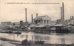 95-BEAUMONT-OISE- LES USINES DE LA SOCIETE DES CIMENTS PORTLAND - Beaumont Sur Oise